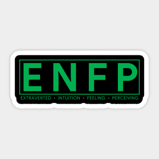 ENFP Personality (Modern Style) Sticker